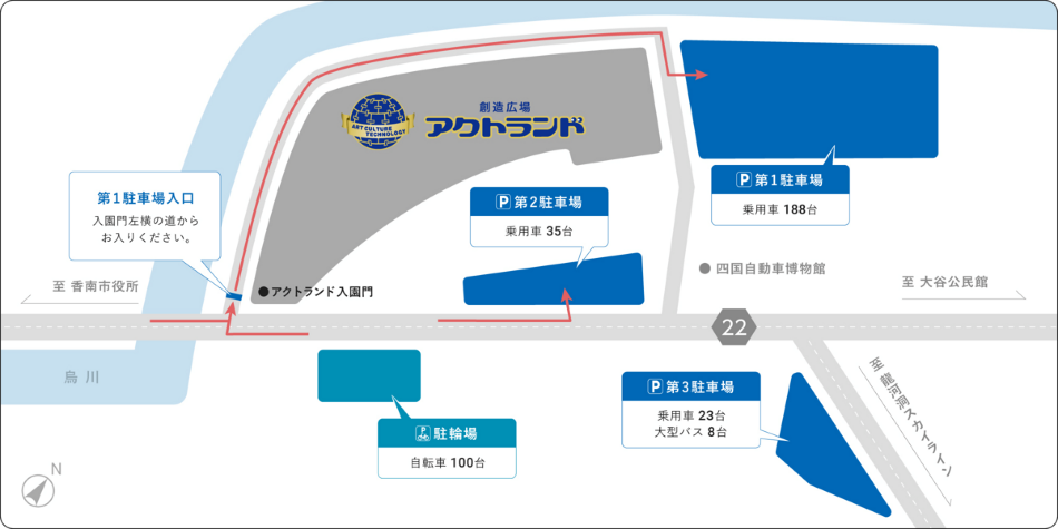 駐車場　地図